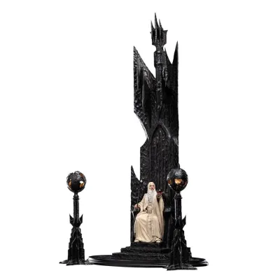 Figurka Saruman the White on Throne 110 cm The Lord of the Rings 1/6