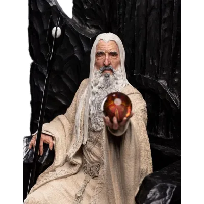 Figurka Saruman the White on Throne 110 cm The Lord of the Rings 1/6