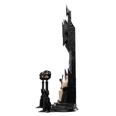 Figurka Saruman the White on Throne 110 cm The Lord of the Rings 1/6