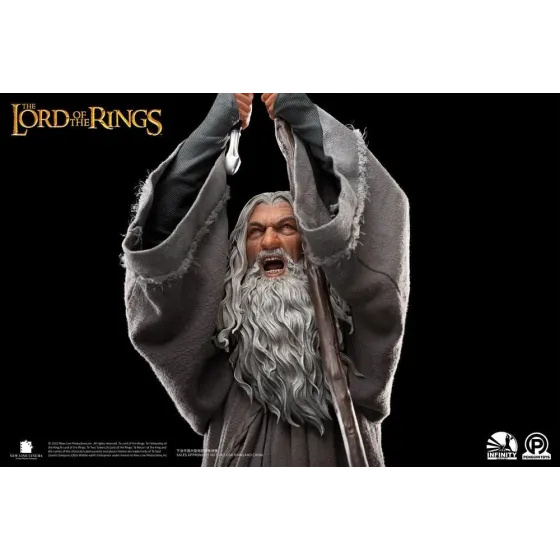 Figurka Gandalf The Grey Premium Edition 156 cm Lord Of The Rings Master Forge Series 1/2