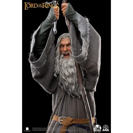 Figurka Gandalf The Grey Premium Edition 156 cm Lord Of The Rings Master Forge Series 1/2