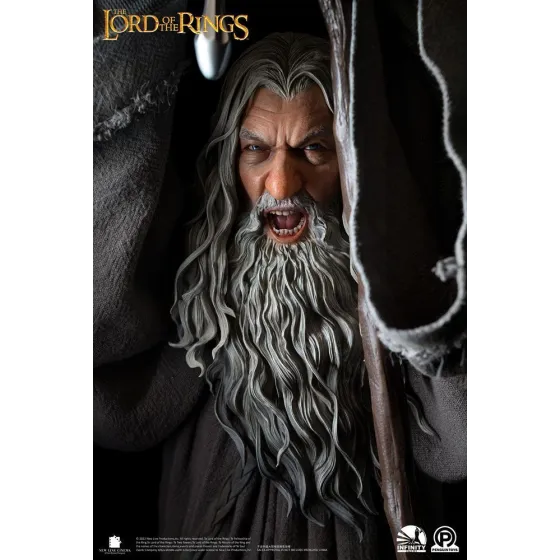 Figurka Gandalf The Grey Premium Edition 156 cm Lord Of The Rings Master Forge Series 1/2