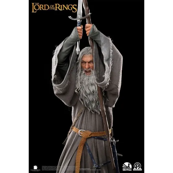 Figurka Gandalf The Grey Premium Edition 156 cm Lord Of The Rings Master Forge Series 1/2