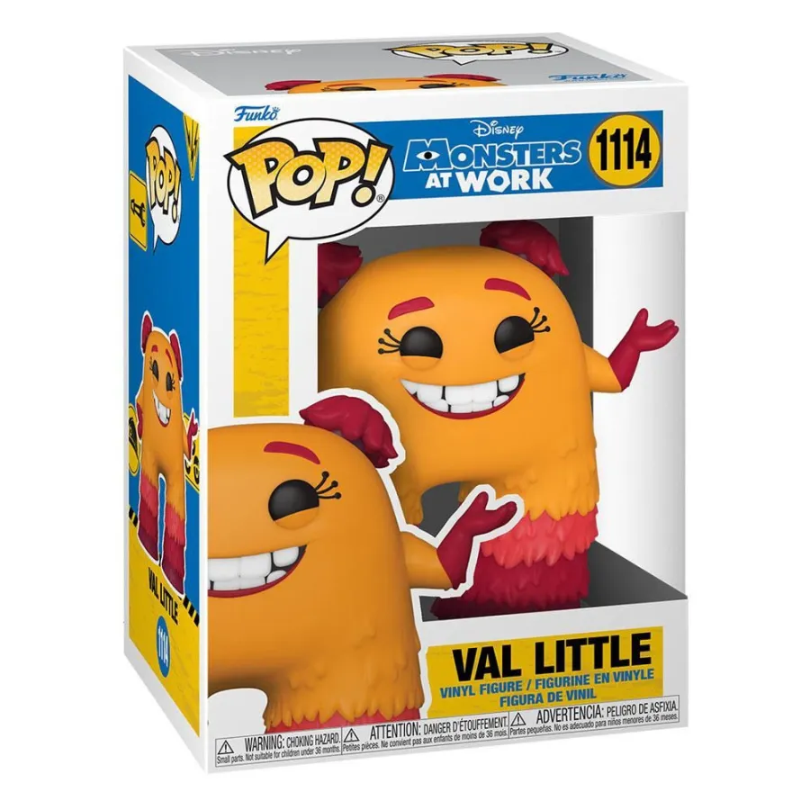 Figurka Monsters at Work POP! Disney Val Little 9 cm nr 1114