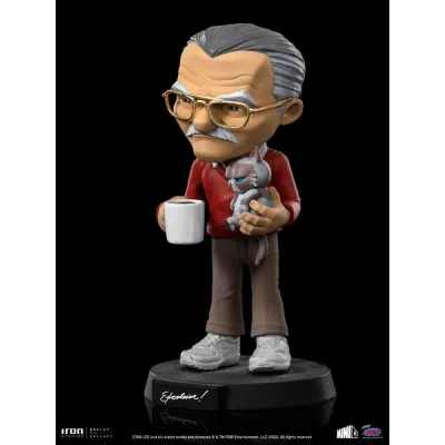 Figurka Stan Lee with Grumpy Cat 14 cm Mini Co.