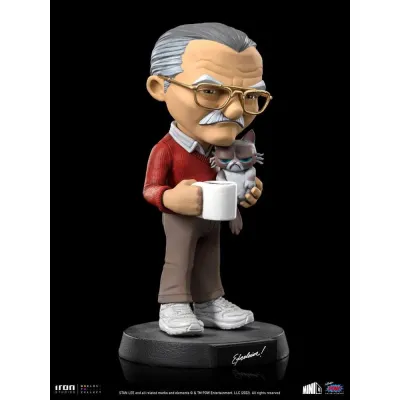 Figurka Stan Lee with Grumpy Cat 14 cm Mini Co.