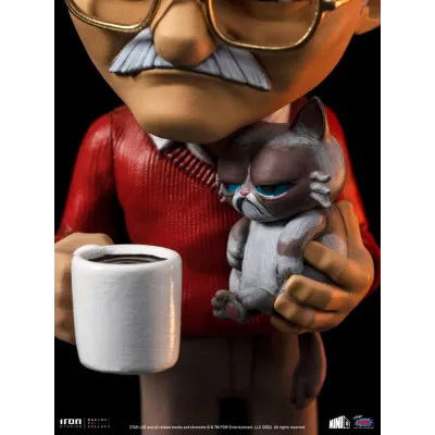 Figurka Stan Lee with Grumpy Cat 14 cm Mini Co.