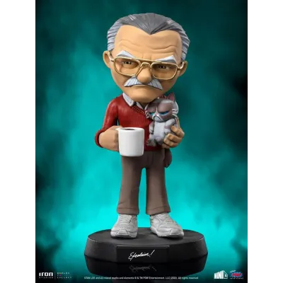 Figurka Stan Lee with Grumpy Cat 14 cm Mini Co.