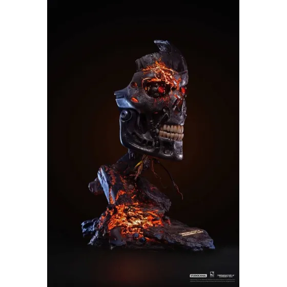 Figurka Terminator T-800 46 cm Battle Damaged Replica Art Mask 1/1 Limited Edition