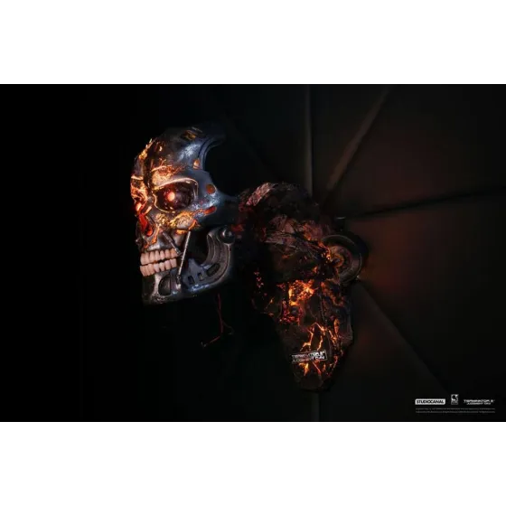 Figurka Terminator T-800 46 cm Battle Damaged Replica Art Mask 1/1 Limited Edition