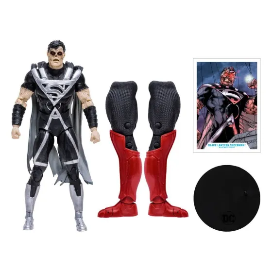 Figurka Black Lantern Superman 18 cm DC Comics Multiverse