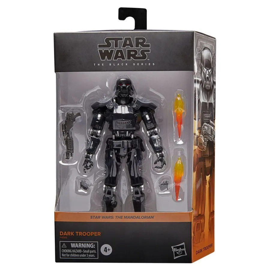 Figurka F4066 Star Wars: The Mandalorian Black Series Deluxe Dark Trooper 15 cm