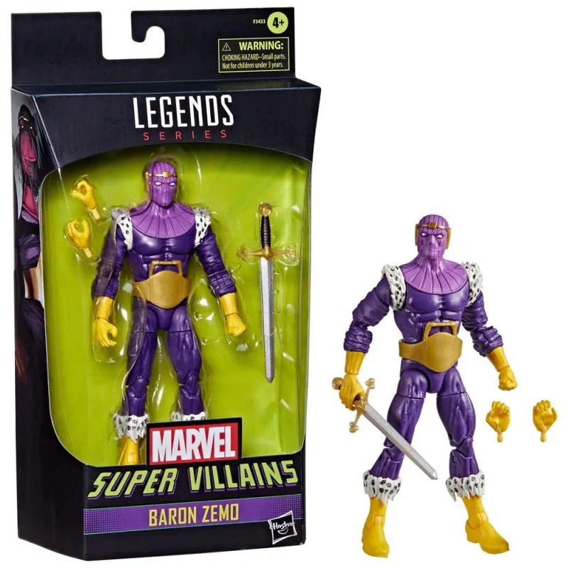 Figurka Baron Zemo 15 cm Marvel Legends Super Villains