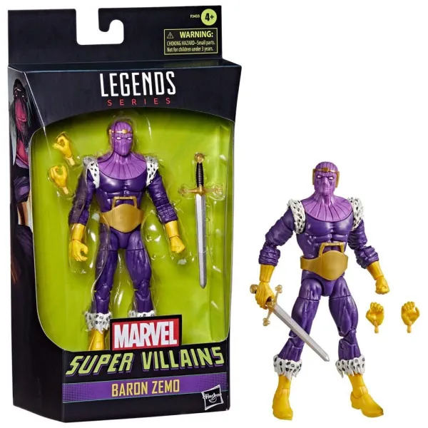Figurka Baron Zemo 15 cm Marvel Legends Super Villains