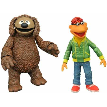 Figurki Muppets Best Of 1 Scooter & Rowlf 13 cm