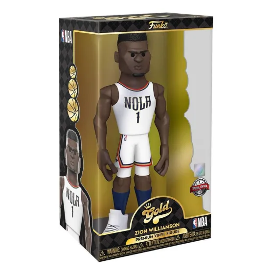 Figurka Funko Zion Williamson 30 cm NBA: Pelicans Vinyl Gold