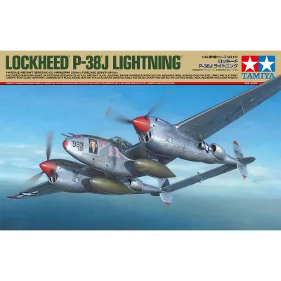 Tamiya 61123 1:48 Lockheed P-38J Lightning