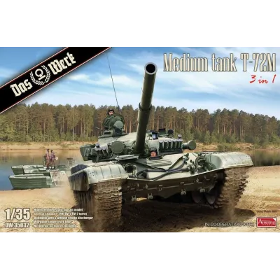 Das Werk DW35032 1:35 Medium tank T-72M