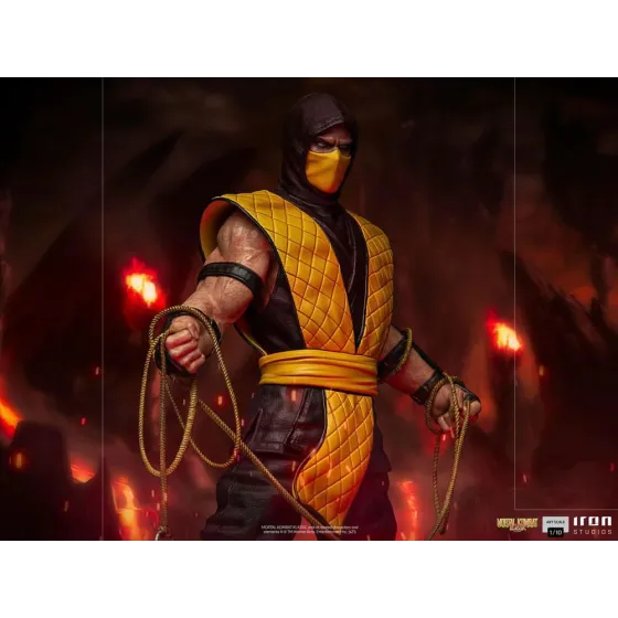 Figurka Scorpion 22 cm Mortal Kombat Art Scale 1/10