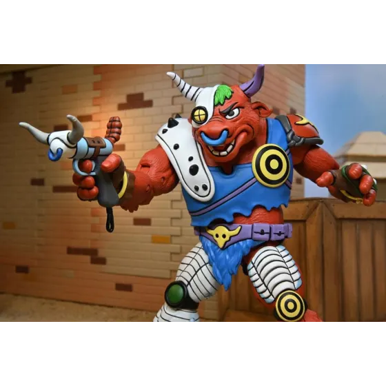 Figurki Dirtbag & Groundchuck 18 cm Teenage Mutant Ninja Turtles 1987 2-Pack NECA