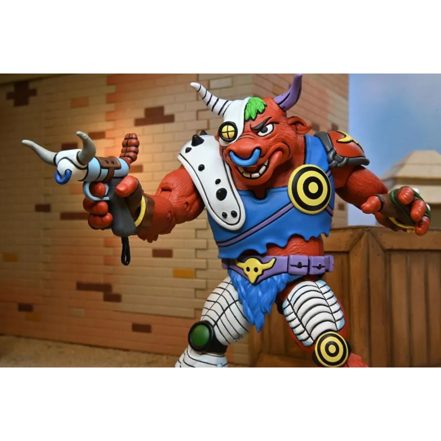 Figurki Dirtbag & Groundchuck 18 cm Teenage Mutant Ninja Turtles 1987 2-Pack NECA