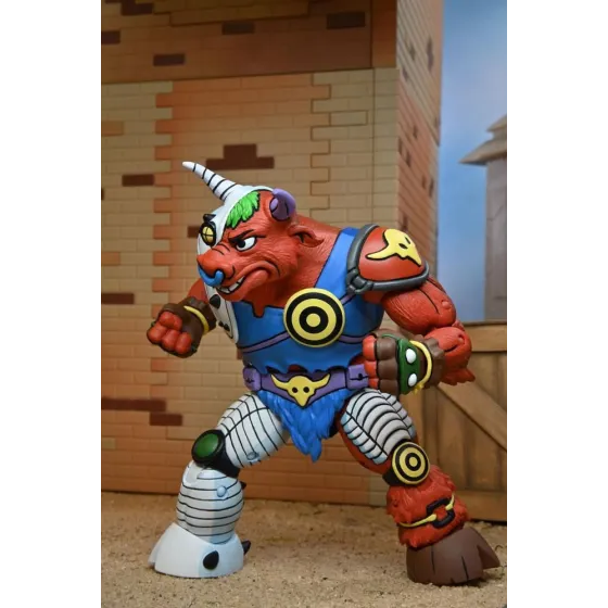 Figurki Dirtbag & Groundchuck 18 cm Teenage Mutant Ninja Turtles 1987 2-Pack NECA