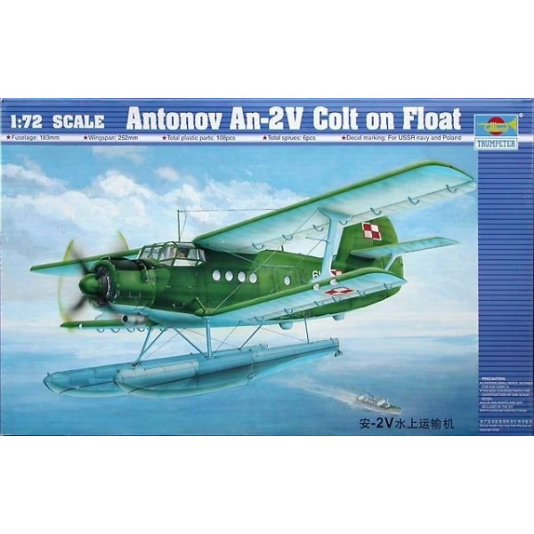 Trumpeter 01606 1:72 AN-2M Colt On Float