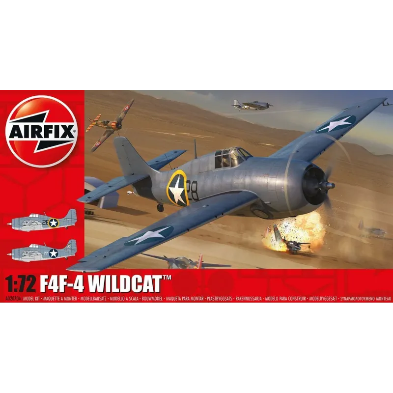 Airfix 02070A 1:72 Grumman Wildcat F4F-4