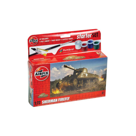 Airfix 55003 1:72 Sherman Firefly Starter Set