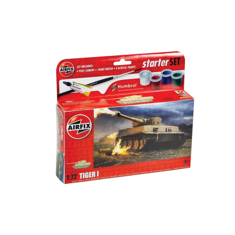 Airfix 55004 1:72 Tiger I Starter Set