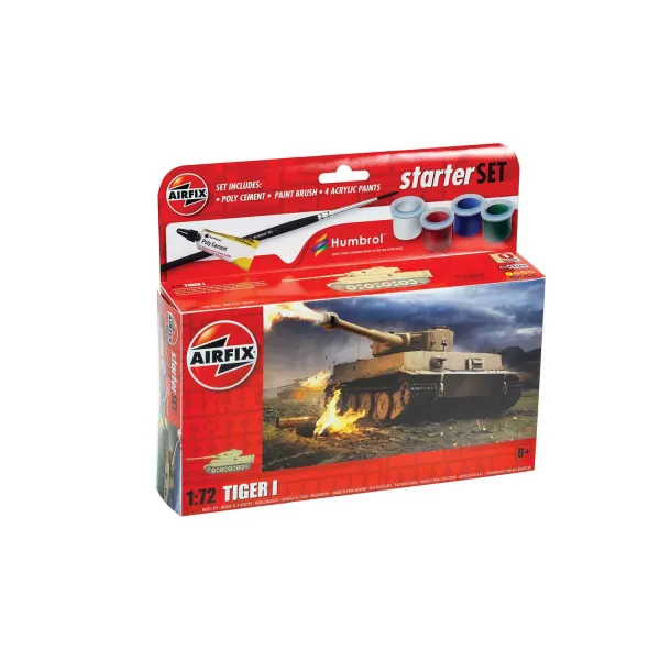 Airfix 55004 1:72 Tiger I Starter Set