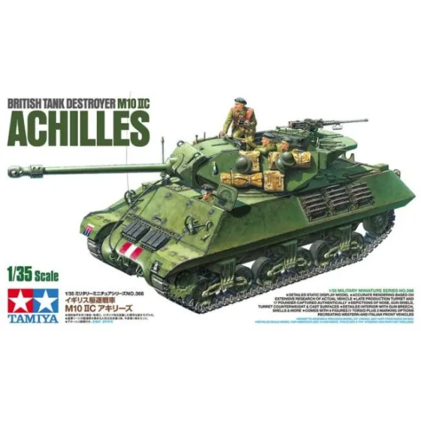 Tamiya 35366 1:35 Tank Destroyer M10 II C SP Achilles