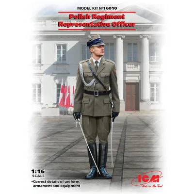 ICM 16010 1:16 Polish Regiment Representative Officer