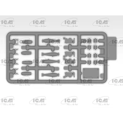 ICM 32038 1:32 DH. 82A Tiger Moth with bombs