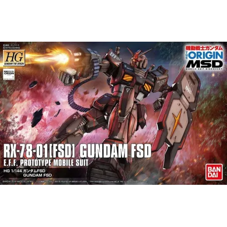 RX-7801 FSD Gundam FSD E.F.F Prototype Mobile Suit