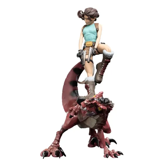 Figurka Lara Croft & Raptor 24 cm Tomb Raider Mini Epics