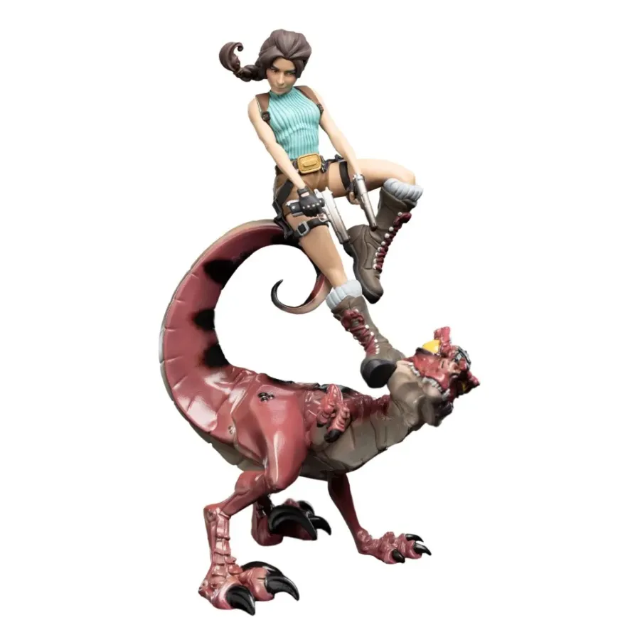 Figurka Lara Croft & Raptor 24 cm Tomb Raider Mini Epics