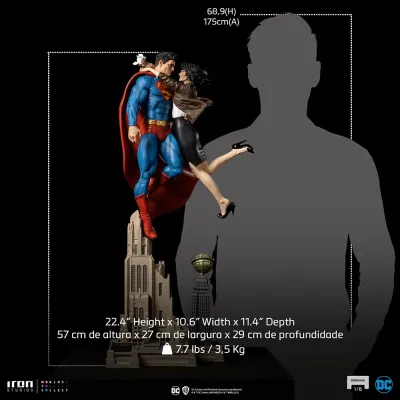 Figurka Superman and Lois Lane 57 cm DC Comics Diorama 1/6