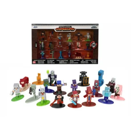 Figurki 18-Pack Minecraft: Wave 7 Metalfigs Diecast Mini Figures