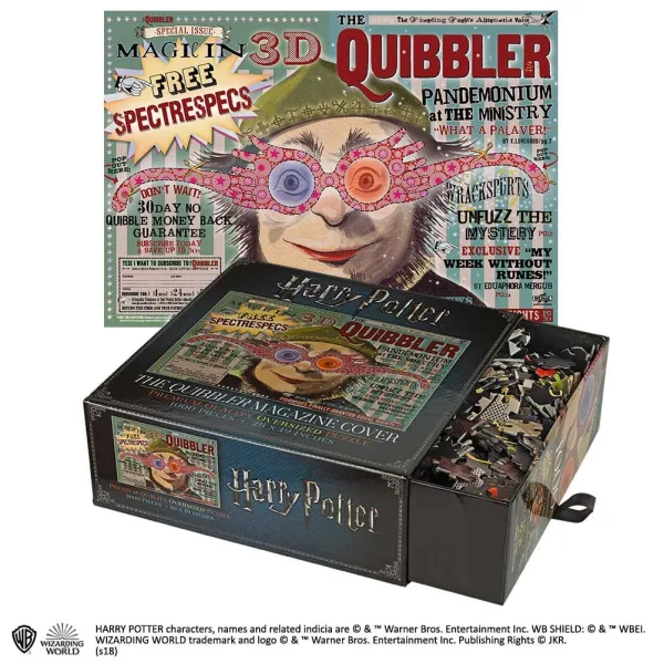 Puzzle Harry Potter Jigsaw Quibbler Magazine Cover 1000 elementów