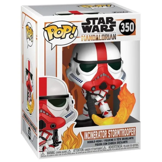 Funko POP Incinerator Stormtrooper 9 cm Star Wars The Mandalorian