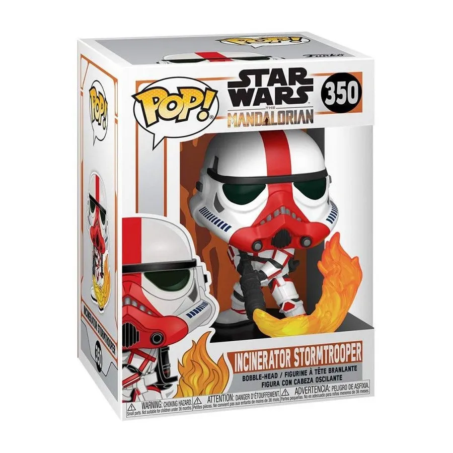 Funko POP Incinerator Stormtrooper 9 cm Star Wars The Mandalorian