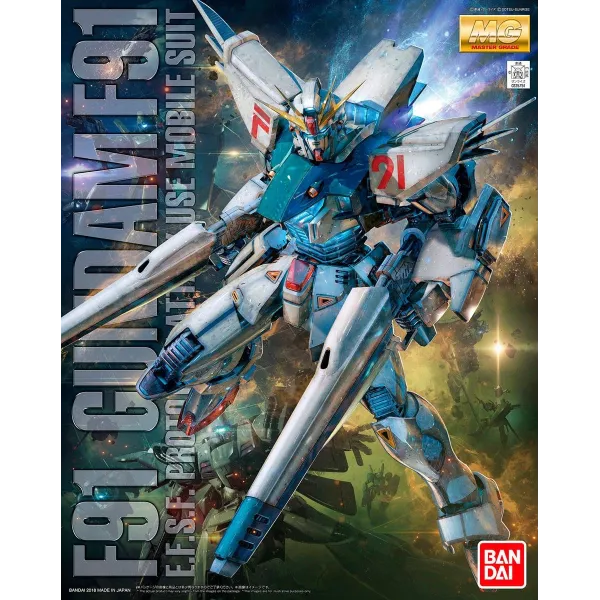 Bandai Gundam MG 1/100 Gundam F91 VER. 2.0 BL