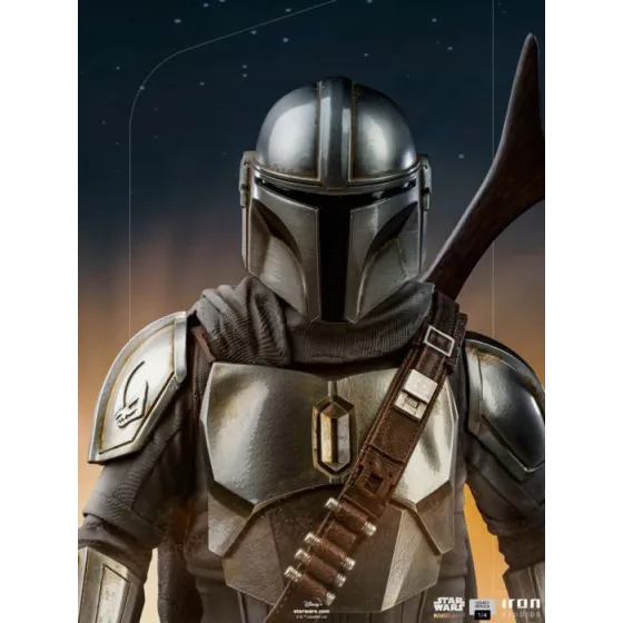 Figurka Mandalorian and The Child 57 cm  Star Wars: The Mandalorian Legacy Replica 1/4 Iron Studios
