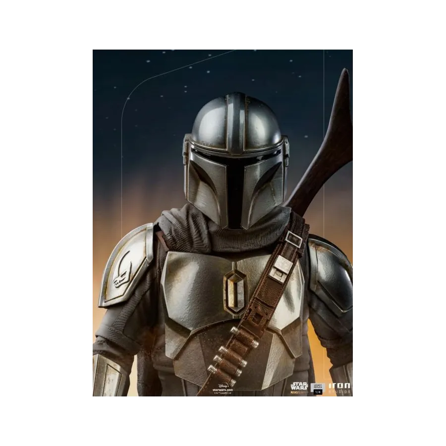 Figurka Mandalorian and The Child 57 cm  Star Wars: The Mandalorian Legacy Replica 1/4 Iron Studios