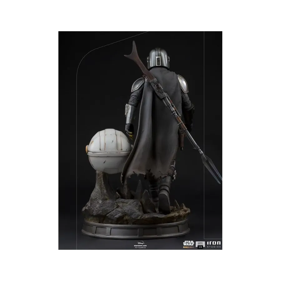 Figurka Mandalorian and The Child 57 cm  Star Wars: The Mandalorian Legacy Replica 1/4 Iron Studios