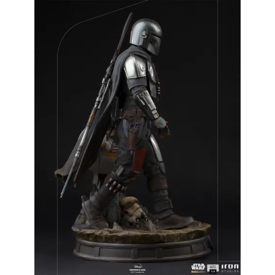 Figurka Mandalorian and The Child 57 cm  Star Wars: The Mandalorian Legacy Replica 1/4 Iron Studios