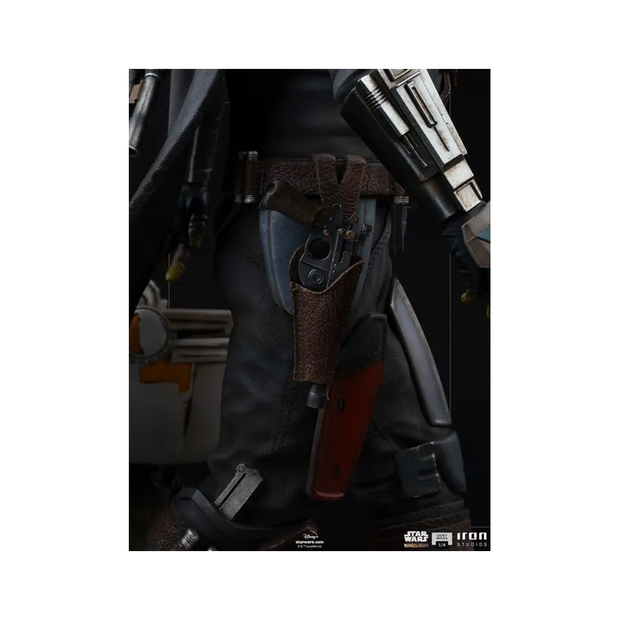 Figurka Mandalorian and The Child 57 cm  Star Wars: The Mandalorian Legacy Replica 1/4 Iron Studios
