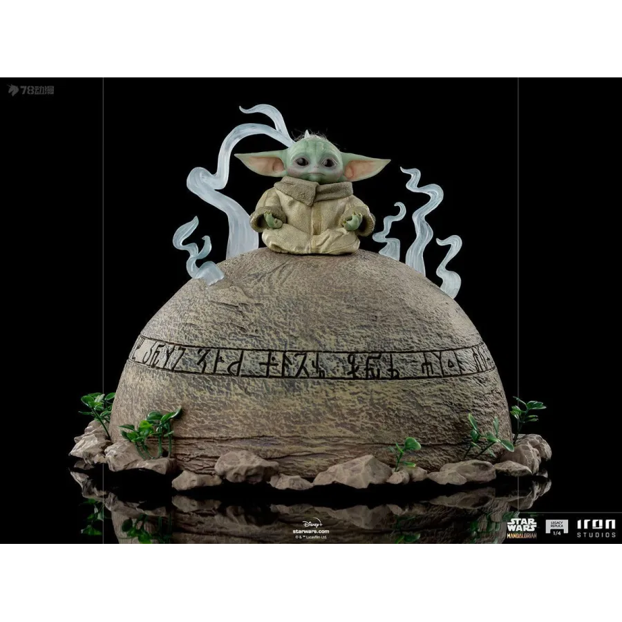 Figurka Grogu 24 cm Star Wars: The Mandalorian Legacy Replica 1/4 Iron Studios