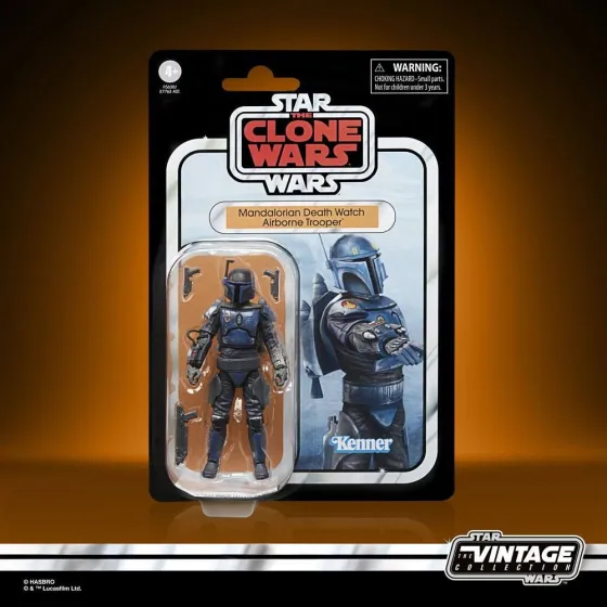 Figurka F5630 Mandalorian Death Watch Airborne Trooper 10 cm Star Wars: The Clone Wars Vintage Collection